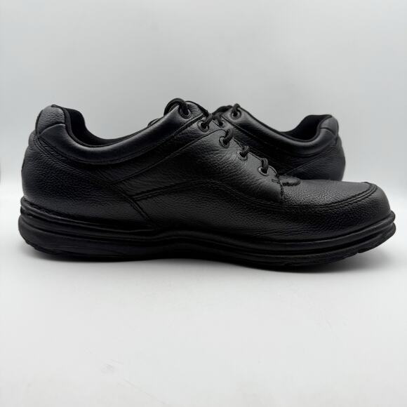Rockport Mens World Tour Classic Lace Up Shoe US 15M EU 50 Black Leather EUC main image 10